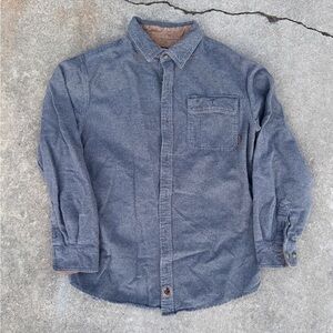 Legendary Whitetails Flannel Shirt Adult Medium Charcoal Heather Long Sleeve